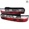 Spec-D Tuning 89-94 Nissan 240Sx Altezza Tail Light Red Clear 2 Door LT-S13892RPW-TM - alternate 1